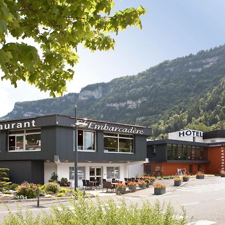 Hotel-Restaurant De L'Embarcadere Nantua Exterior foto